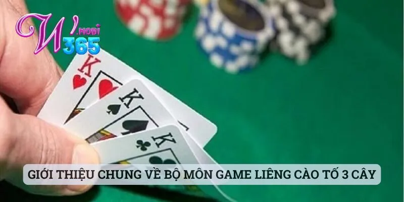 Liêng Cào Tố 3 Cây Và Những Thông Tin Cược Thủ Cần Biết 1 Giới thiệu chung về bộ môn game liêng cào tố 3 cây