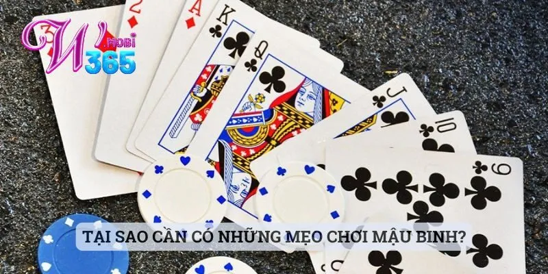Mẹo Chơi Mậu Binh - Bỏ Túi Nhanh Những Mẹo Hay Cùng W365 1 Tại sao cần có những mẹo chơi mậu binh?